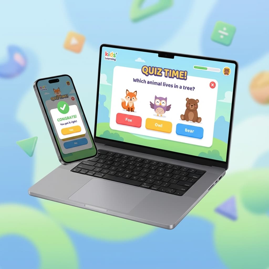 Quiz Interface Mockup